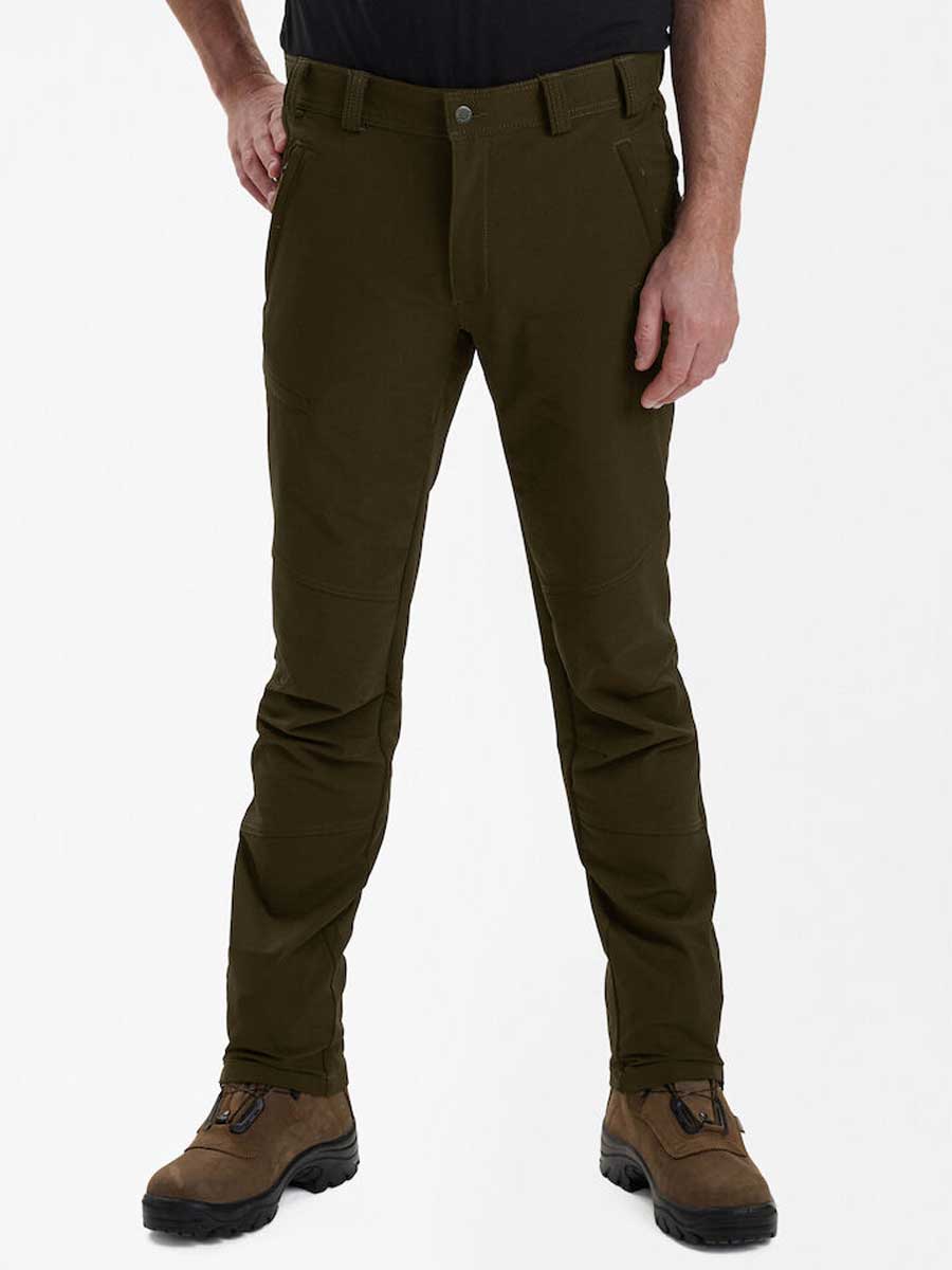 DEERHUNTER Strike Full Stretch Trousers - Mens - Fallen Leaf