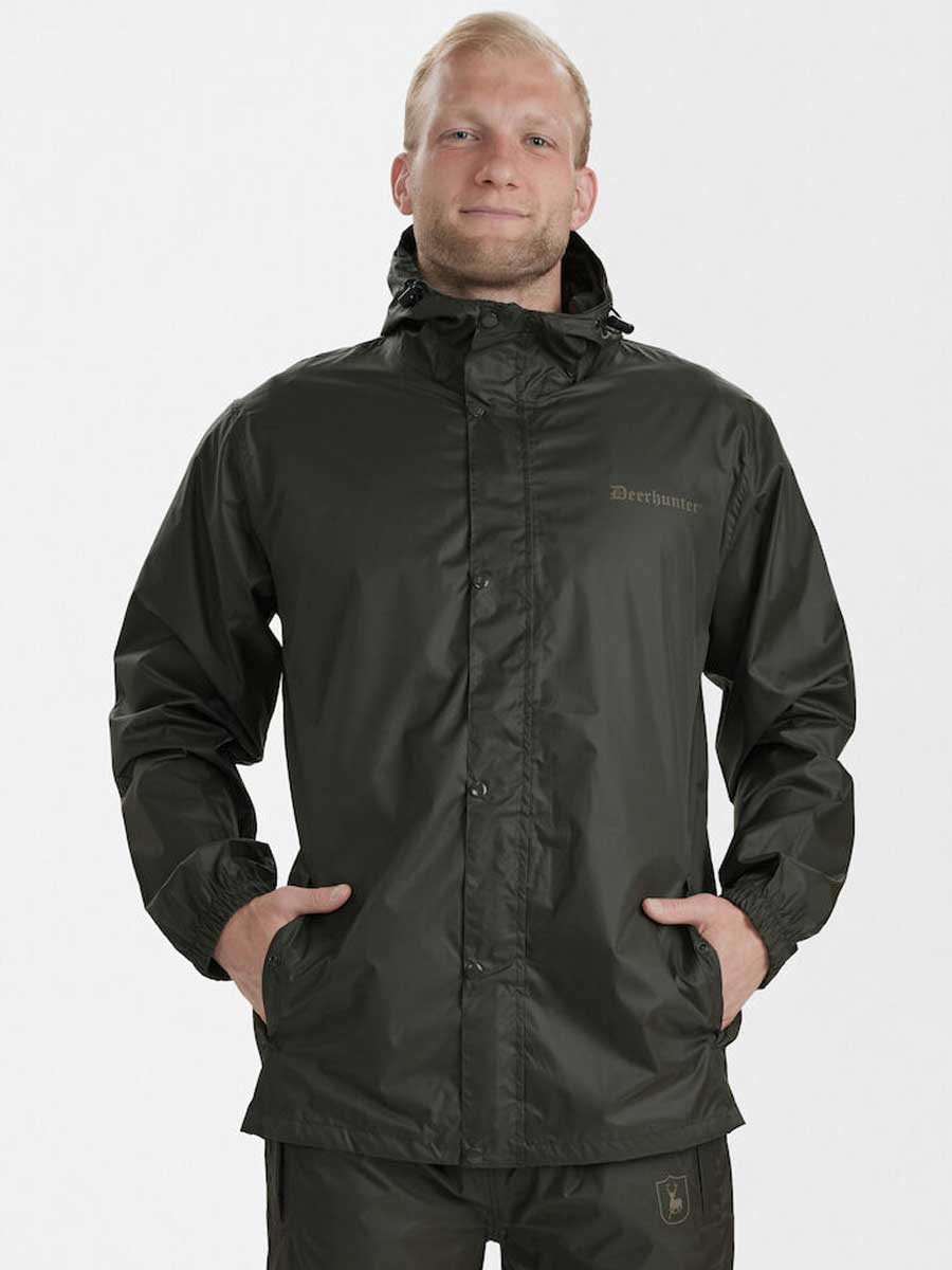 DEERHUNTER Survivor Rain Packable Jacket - Men's - Timber Deerhunter