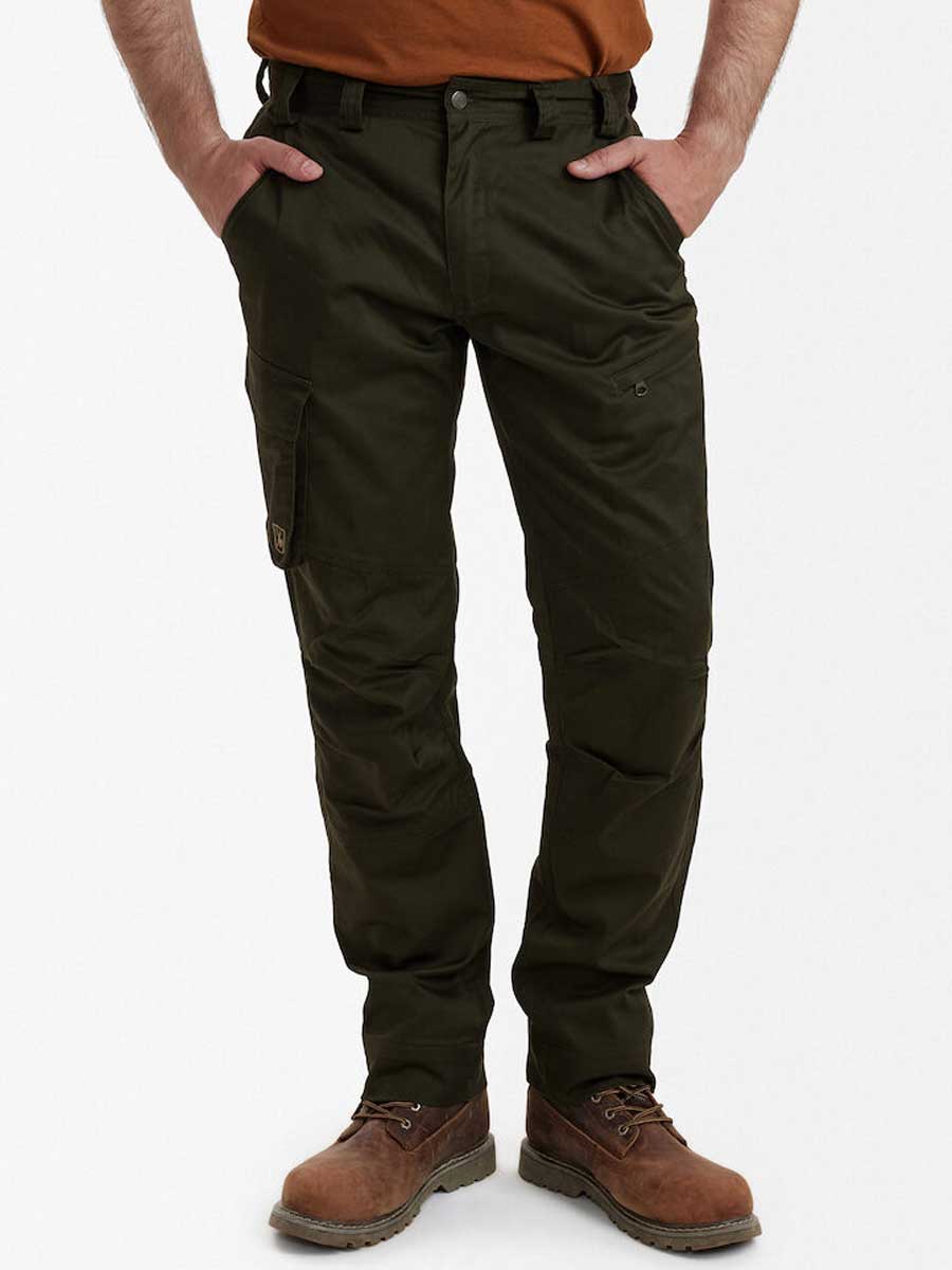 DEERHUNTER Traveller Trousers - Men's - Rifle Green