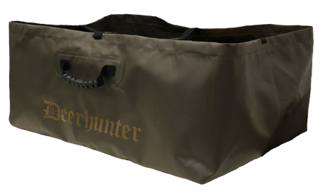 Deerhunter Waterproof Wild Bag in Art Green flat lay