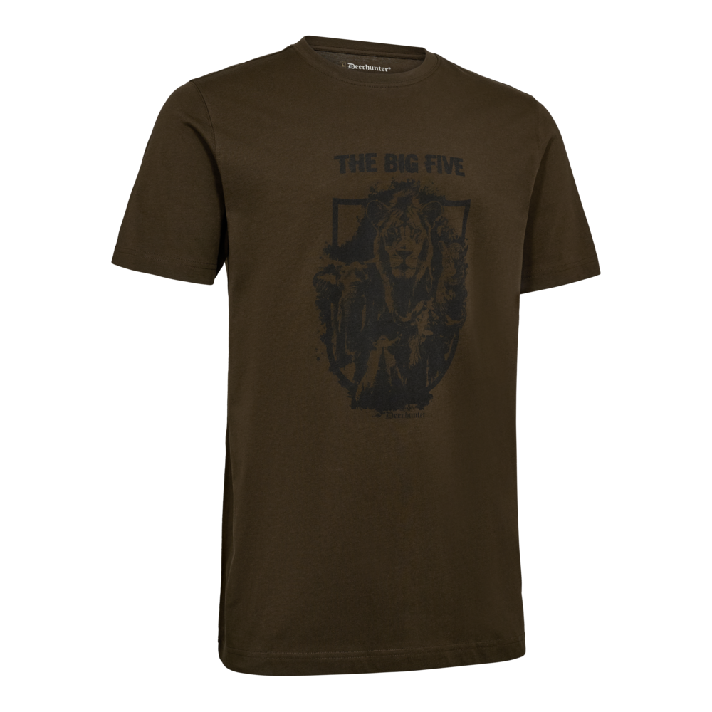 DEERHUNTER Weston T-Shirt - Men's - Fallen Leaf