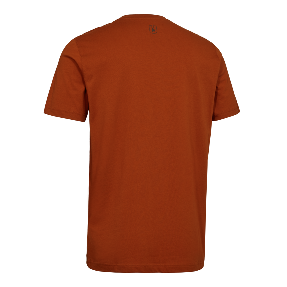 DEERHUNTER Weston T-Shirt - Men's - Oak Rust