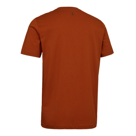 DEERHUNTER Weston T-Shirt - Men's - Oak Rust