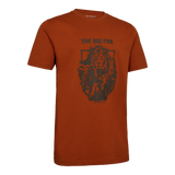 DEERHUNTER Weston T-Shirt - Men's - Oak Rust