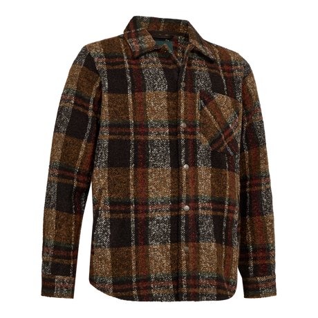 DEERHUNTER Wilder Overshirt - Men's - Brown Check