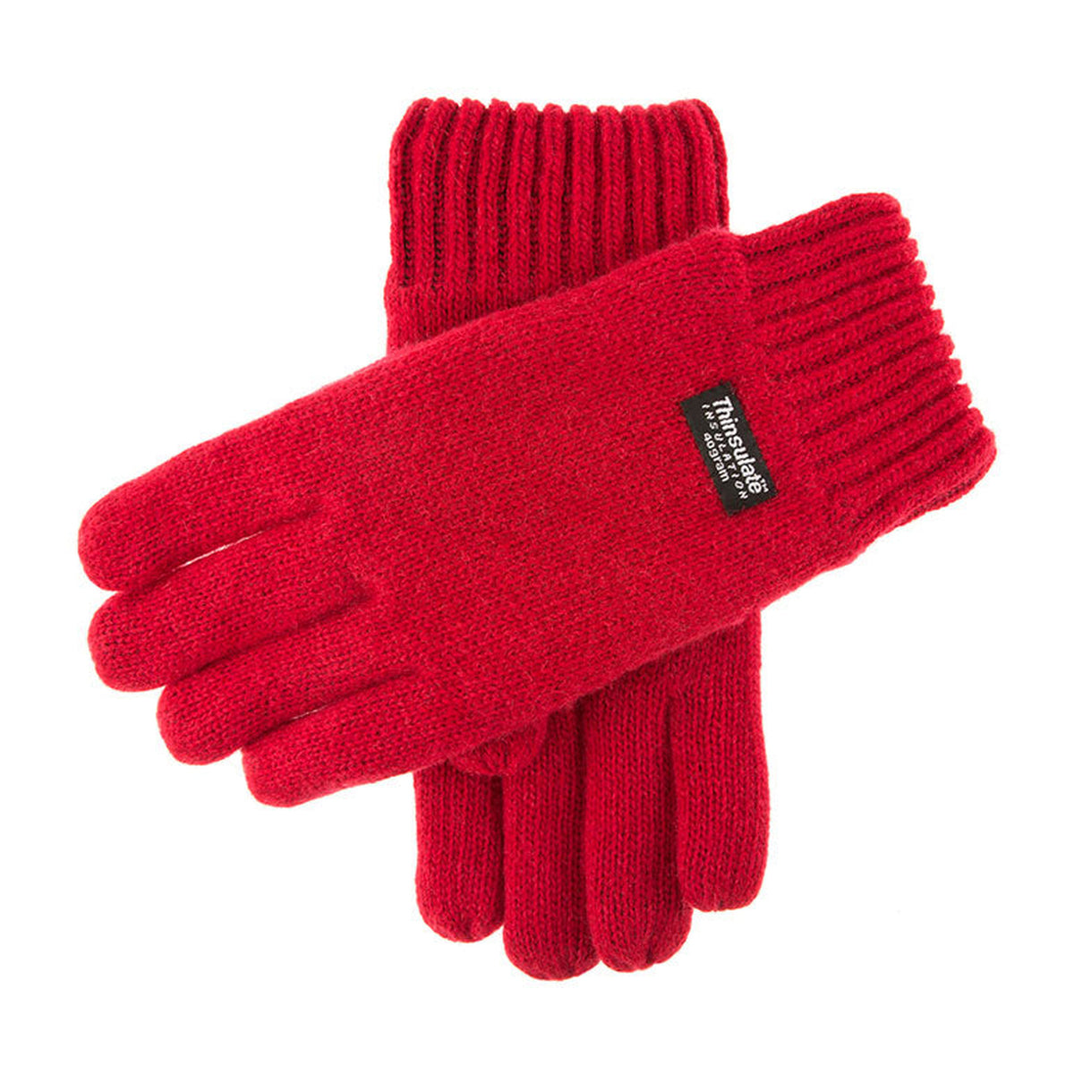 DENTS Men's Thinsulate-Lined Knitted Gloves – BERRY