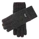 DENTS Durham Men’s Thinsulate-Lined Knitted Gloves – Charcoal