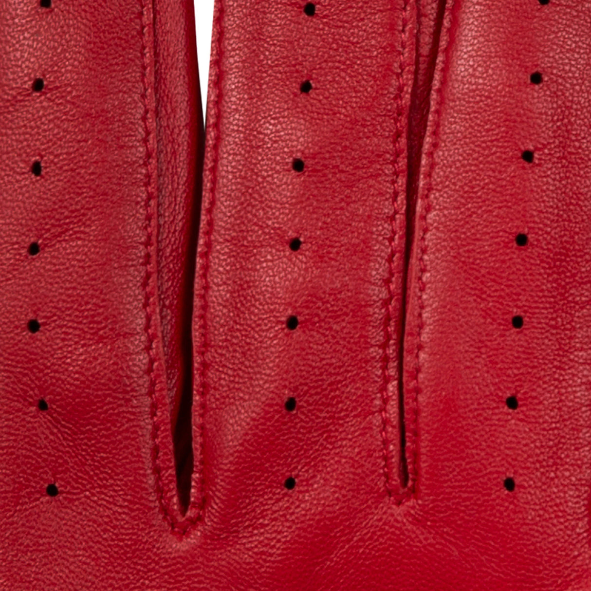 DENTS Delta Men's Classic Leather Driving Gloves - Berry & Black