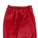 DENTS Delta Men's Classic Leather Driving Gloves - Berry & Black