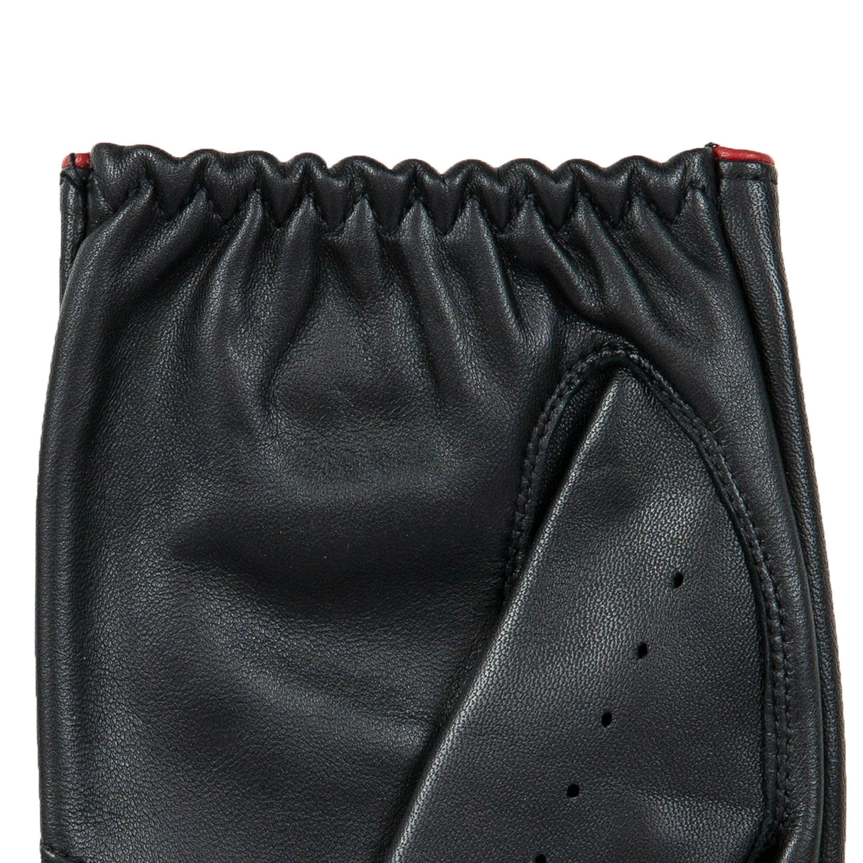 DENTS Delta Men's Classic Leather Driving Gloves - Black & Berry