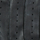 DENTS Delta Men's Classic Leather Driving Gloves - Black & Berry