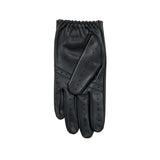 DENTS Delta Men's Classic Leather Driving Gloves - Black & Berry