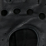 DENTS Delta Men's Classic Leather Driving Gloves - Black