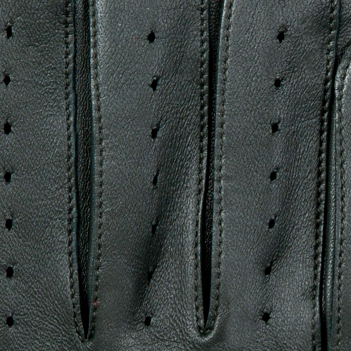 DENTS Delta Men's Classic Leather Driving Gloves - British Racing Green