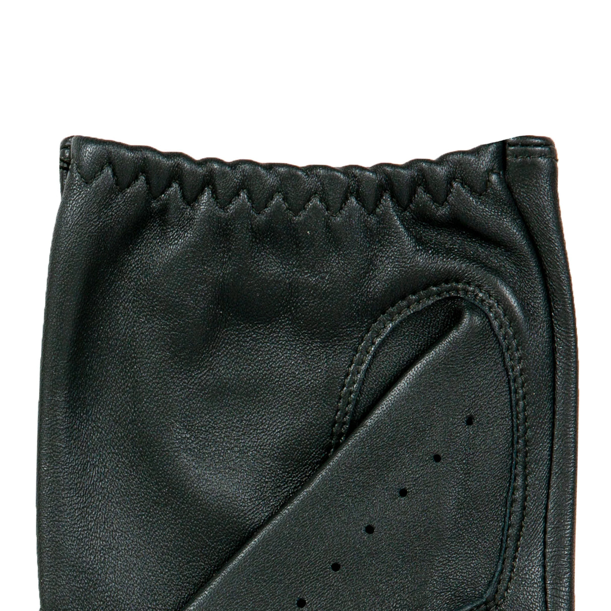 DENTS Delta Men's Classic Leather Driving Gloves - British Racing Green