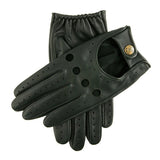 DENTS Delta Men's Classic Leather Driving Gloves - British Racing Green