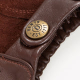 DENTS Delta Men's Classic Leather Driving Gloves - English Tan