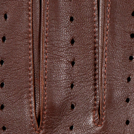 DENTS Delta Men's Classic Leather Driving Gloves - English Tan