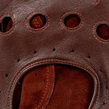 DENTS Delta Men's Classic Leather Driving Gloves - English Tan