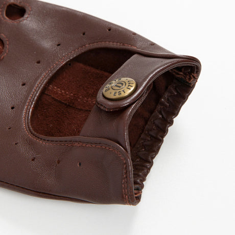 DENTS Delta Men's Classic Leather Driving Gloves - English Tan