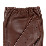 DENTS Delta Men's Classic Leather Driving Gloves - English Tan