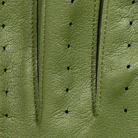 DENTS Delta Men's Classic Leather Driving Gloves - Lincoln Green