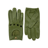 DENTS Delta Men's Classic Leather Driving Gloves - Lincoln Green