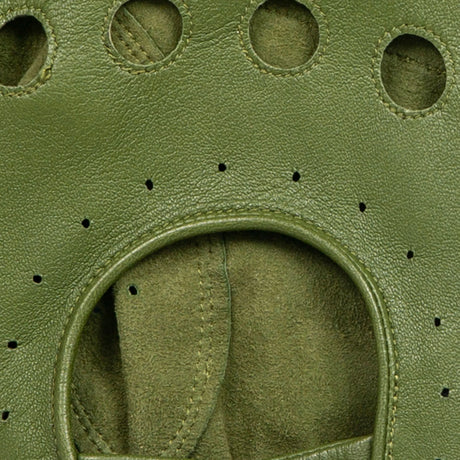 DENTS Delta Men's Classic Leather Driving Gloves - Lincoln Green