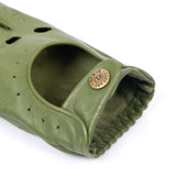 DENTS Delta Men's Classic Leather Driving Gloves - Lincoln Green