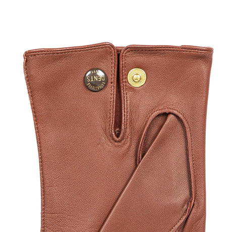 DENTS Sandhurst Three-Point Leather Officer's Gloves - English Tan Dents