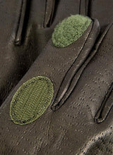 Load image into Gallery viewer, DENTS Regal Heritage Fleece-Lined Leather Shooting Gloves - Mens - Green
