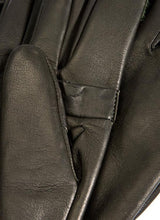 Load image into Gallery viewer, DENTS Royale Heritage Silk-Lined Leather Shooting Gloves - Mens - Olive
