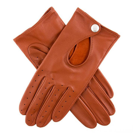 DENTS Thruxton Leather Driving Gloves - Ladies - Cognac Dents