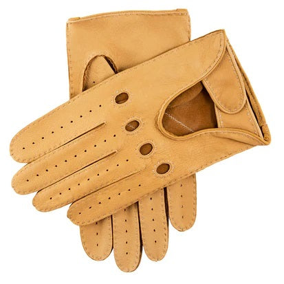 DENTS Winchester Deerskin Driving Gloves - Mens Unlined - Chamois