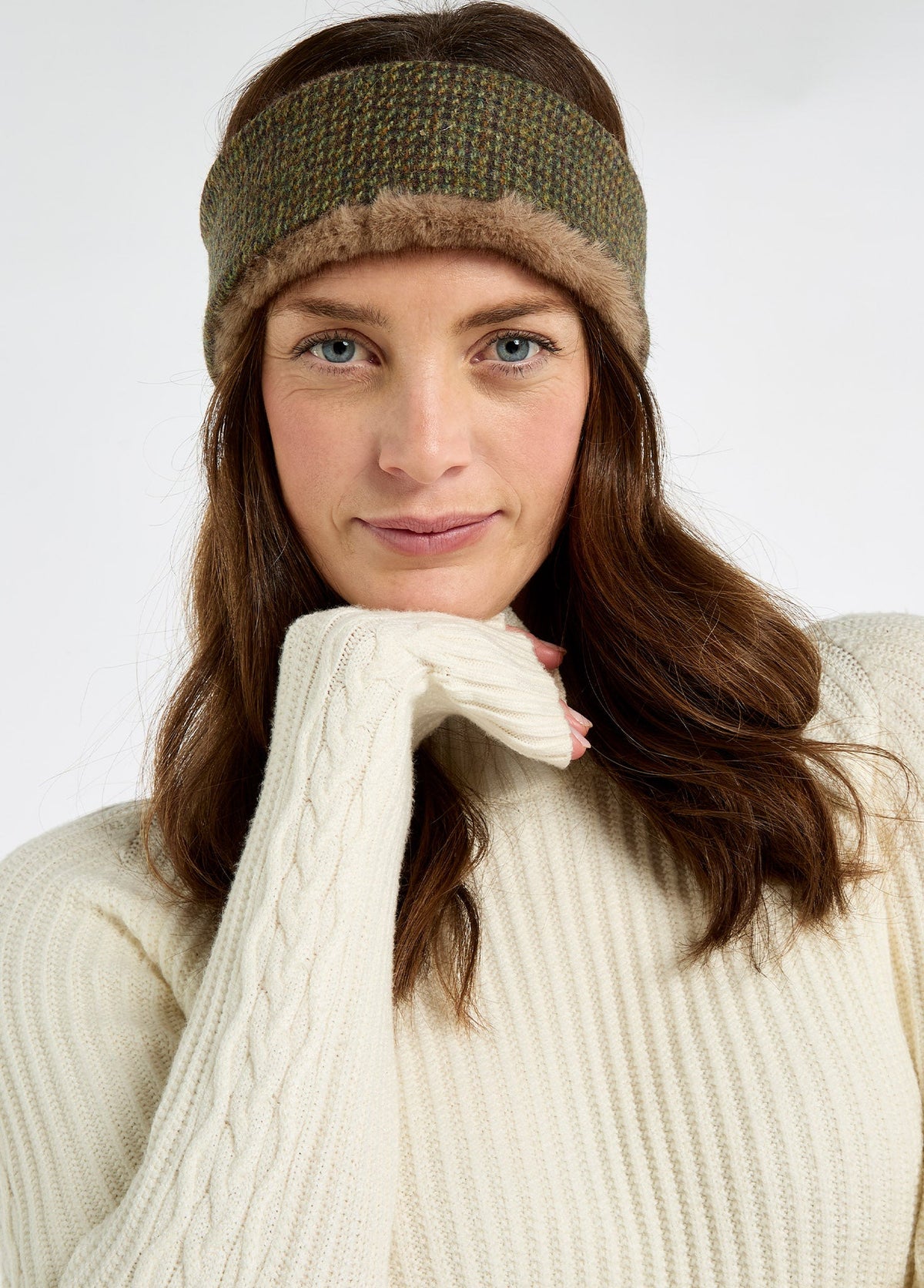 DUBARRY Abington Tweed Headband - Ladies - Heath