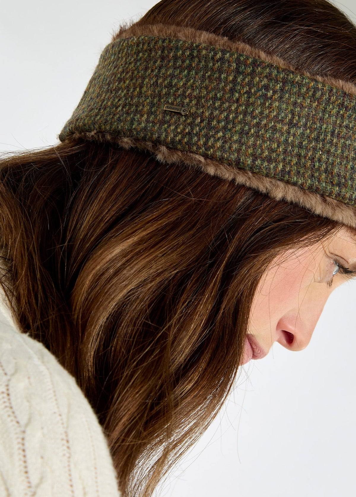 DUBARRY Abington Tweed Headband - Ladies - Heath