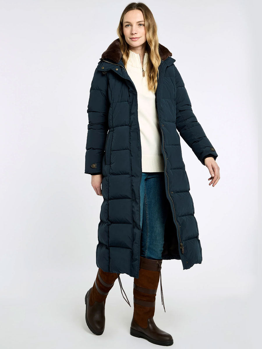 DUBARRY Aldborough Full Length Down Jacket Women's Navy – A