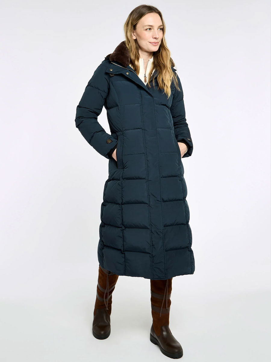 DUBARRY Aldborough Full Length Down Jacket - Women's - Navy