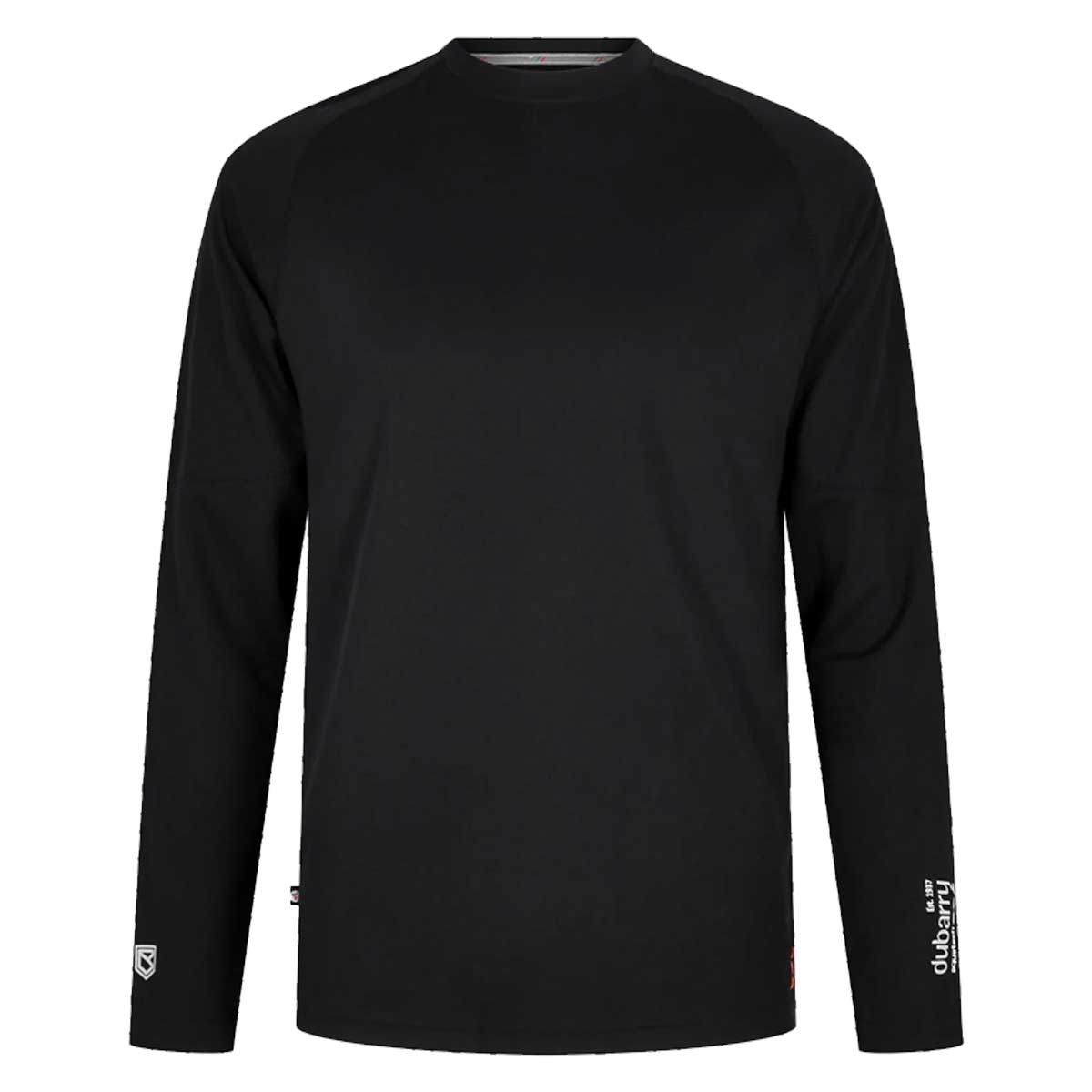 DUBARRY Ancona Long-Sleeved Technical T-Shirt - Men's - Black