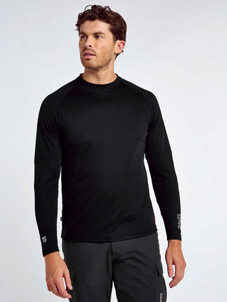 DUBARRY Ancona Long-Sleeved Technical T-Shirt - Men's - Black