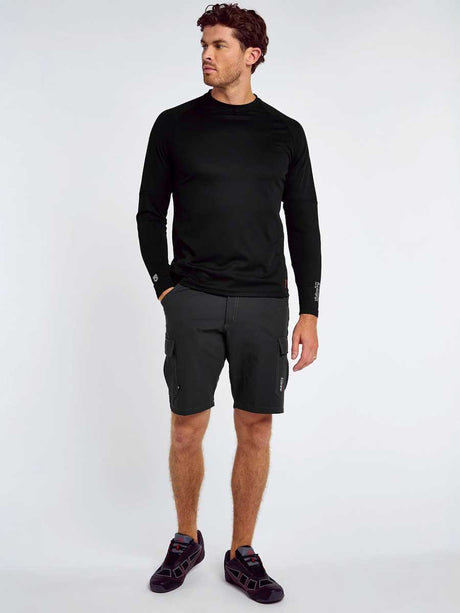 DUBARRY Ancona Long-Sleeved Technical T-Shirt - Men's - Black