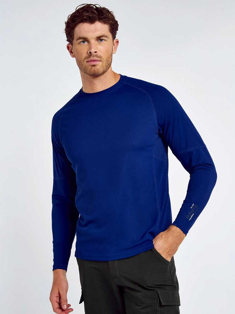 DUBARRY Ancona Long-Sleeved Technical T-Shirt - Men's - Ultramarine