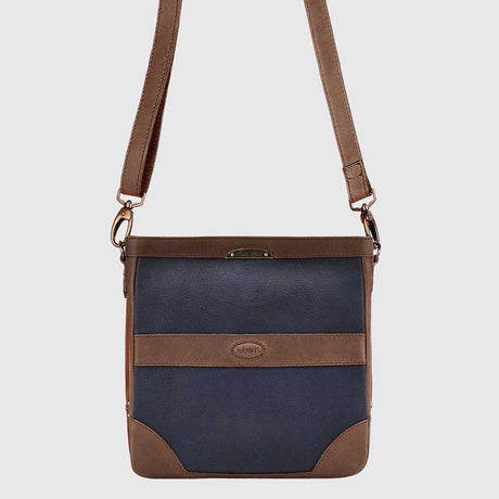 DUBARRY Ardmore Leather Handbag - Women's - Navy & Brown