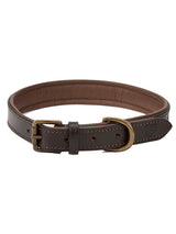 DUBARRY Axel Leather Dog Collar - Mahogany