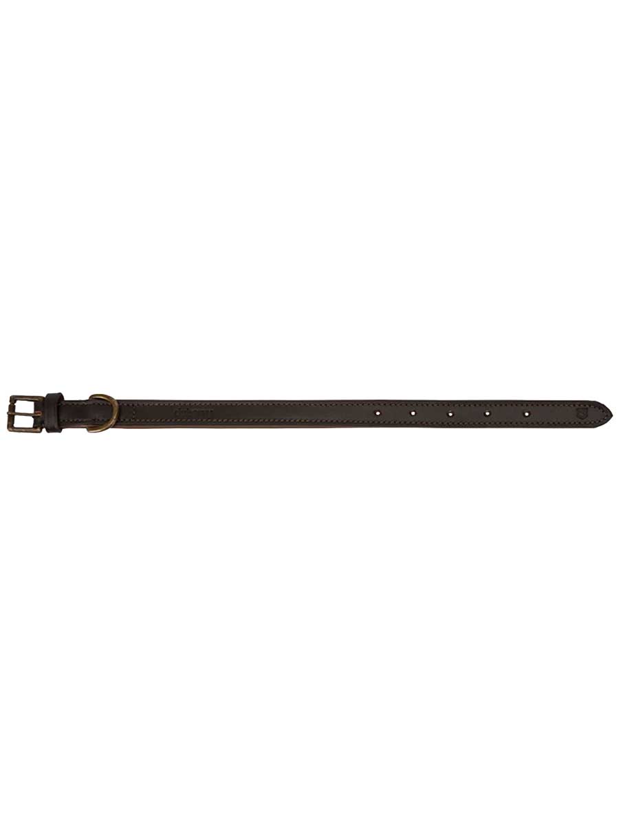DUBARRY Axel Leather Dog Collar - Mahogany