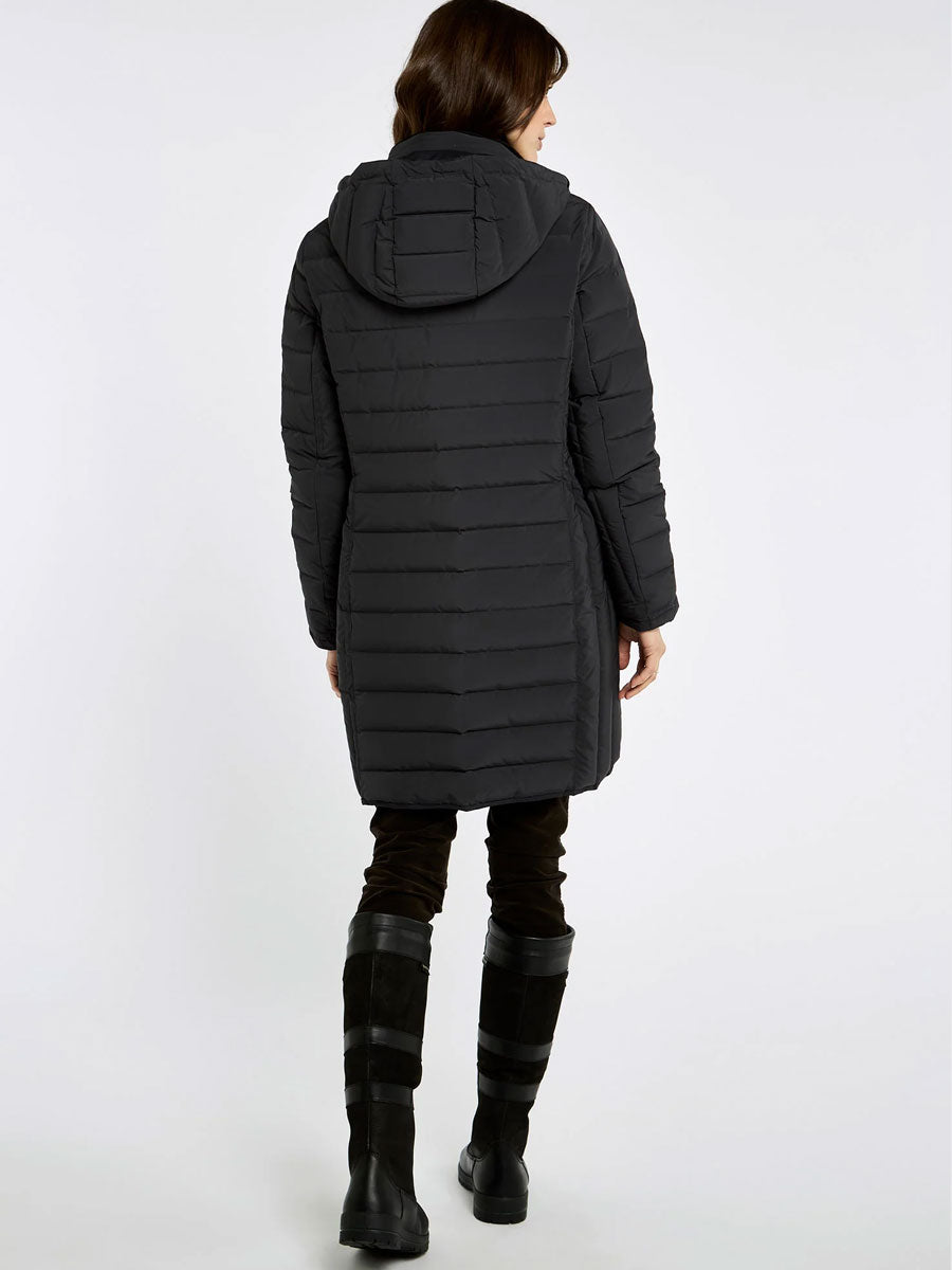 DUBARRY Ballybrophy Long Quilted Jacket - Women's - Charcoal