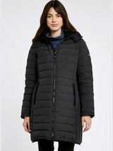 DUBARRY Ballybrophy Long Quilted Jacket - Women's - Charcoal