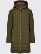 DUBARRY Ballybrophy Long Quilted Jacket - Women's - Olive