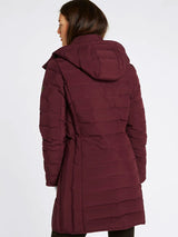 DUBARRY Ballybrophy Long Quilted Jacket - Women's - Ox Blood