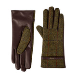 DUBARRY Ballycastle Tweed & Leather Gloves - Ladies - Thornwood